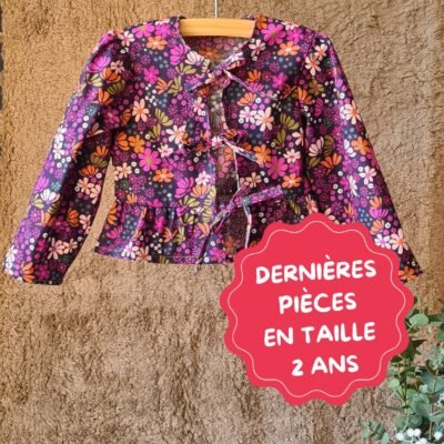 DERNIÈRES PIÈCES TAILLE 2 ANS (1) Haut à volant