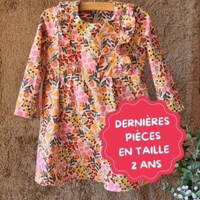 DERNIÈRES PIÈCES TAILLE 2 ANS Robe à volant
